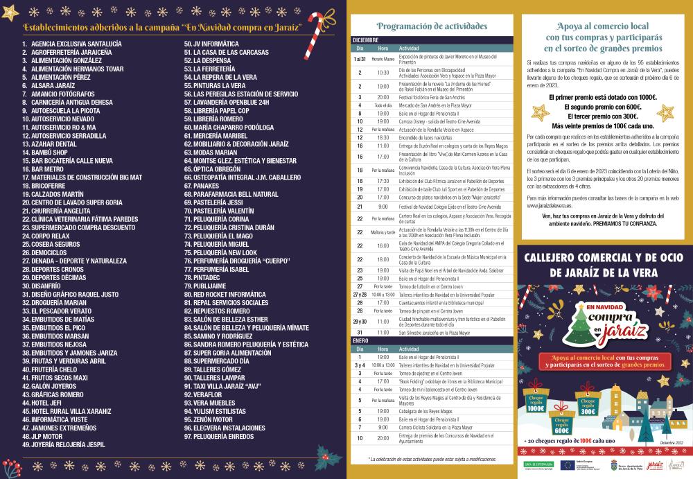 Imagen Programación de actividades para la Navidad 2022