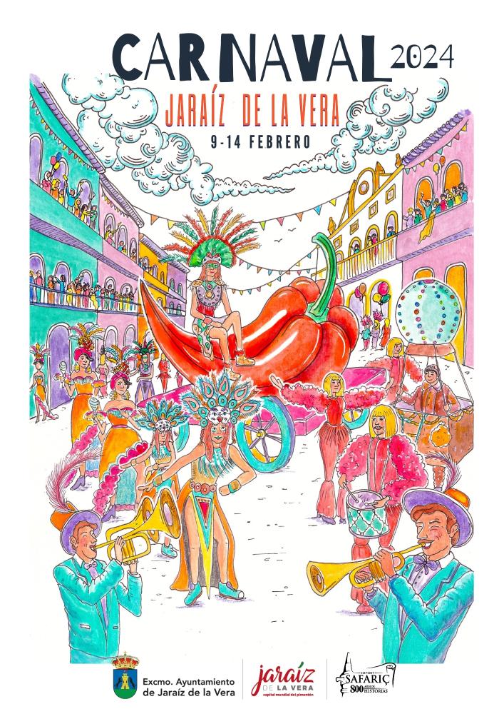 Imagen Cartel anunciador del Carnaval 2024