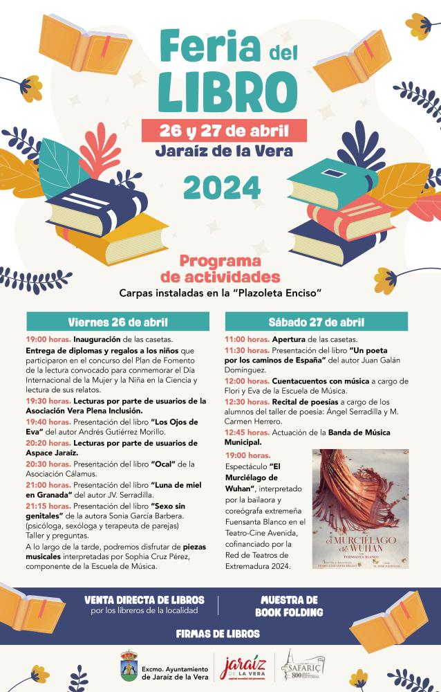 Imagen Feria del Libro - 26 y 27 de abril de 2024