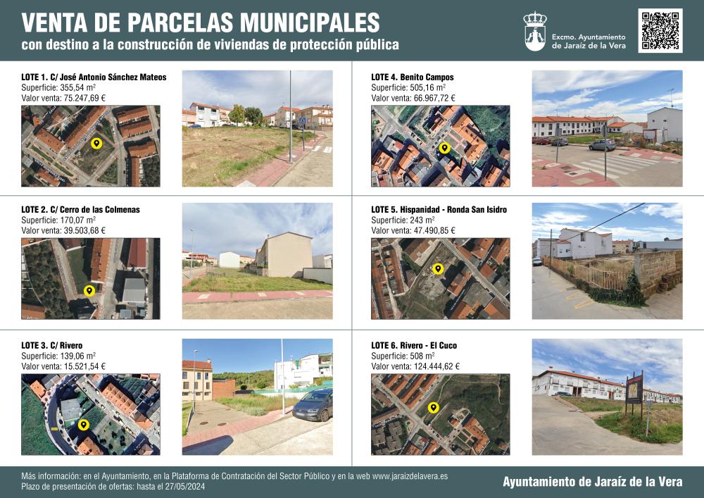 Imagen Venta de parcelas municipales con destino a la construcción de VPP