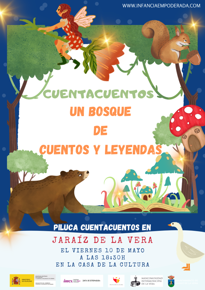 Imagen “Un bosque de cuentos y leyendas” con Piluca Cuentacuentos