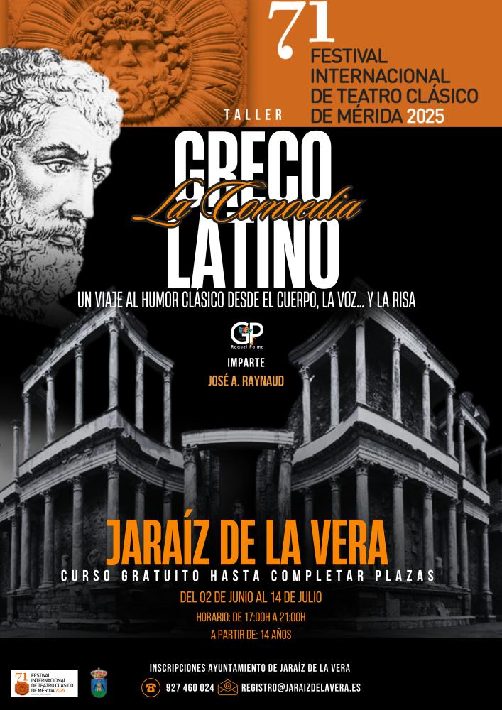 Imagen Taller Greco Latino - Festival de Teatro Clásico de Mérida