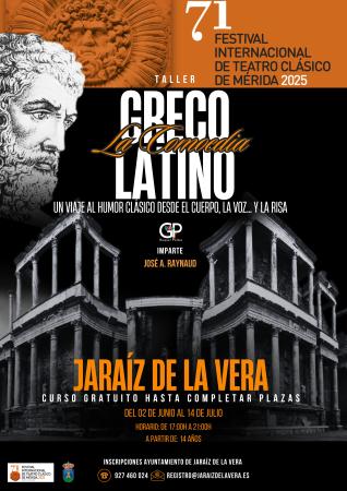 Imagen Taller Greco Latino - Festival de Teatro Clásico de Mérida