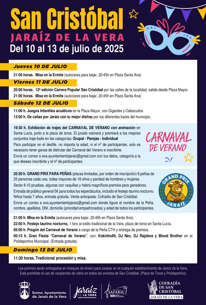 Imagen Fiestas de San Cristóbal - Carnaval del Verano