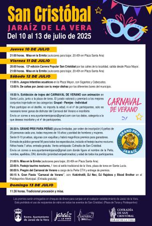 Imagen Fiestas de San Cristóbal - Carnaval del Verano