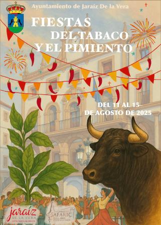 Imagen Cartel ganador del concurso Fiestas del Tabaco y del Pimiento 2025