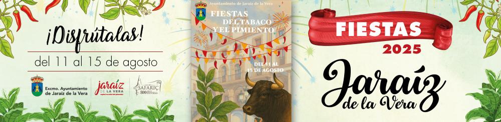 FIESTAS DEL TABACO Y EL PIMIENTO 2025