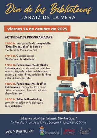Imagen Actividades con motivo del Día de las Bibliotecas