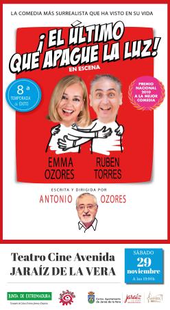 Imagen Obra de Teatro “El último que apague la luz”