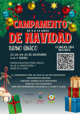 Imagen Campamento de Navidad