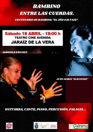 Imagen Espectáculo flamenco “Bambino entre las cuerdas”