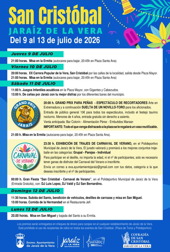 Imagen Fiestas de San Cristóbal - Carnaval del Verano