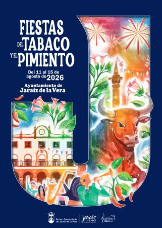 Imagen Cartel ganador del concurso Fiestas del Tabaco y del Pimiento 2026