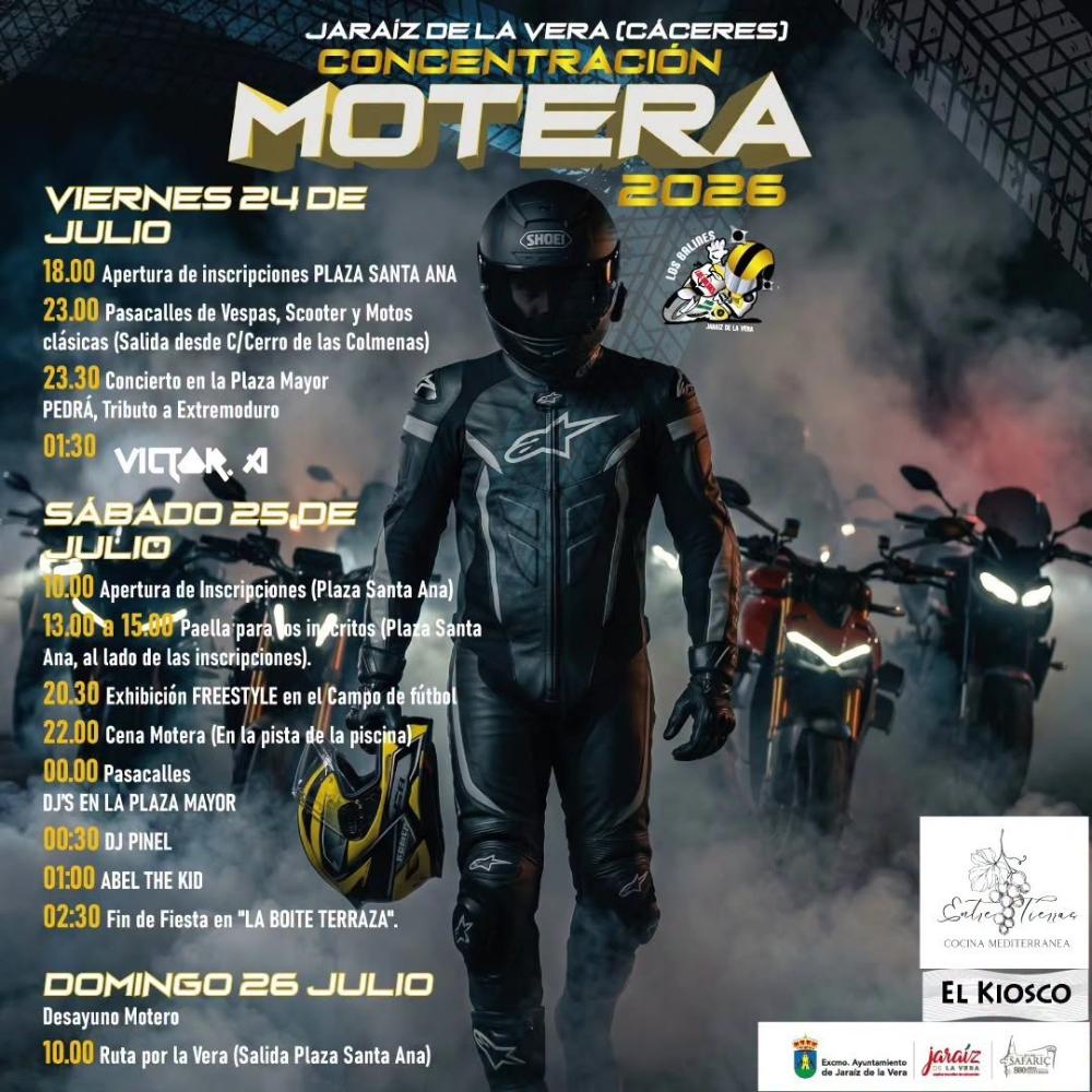 Imagen Concentración de motos 2026