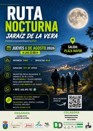 Imagen Ruta nocturna Jaraíz de la Vera