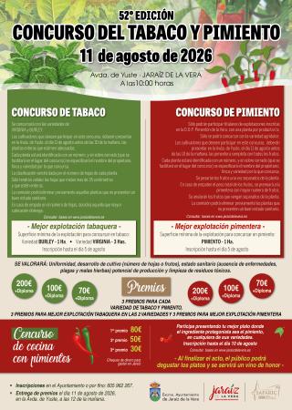 Imagen 52º edición del Concurso del Tabaco y el Pimiento