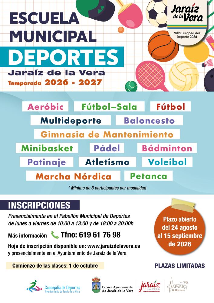 Imagen Nueva temporada de la Escuela Municipal de Deportes