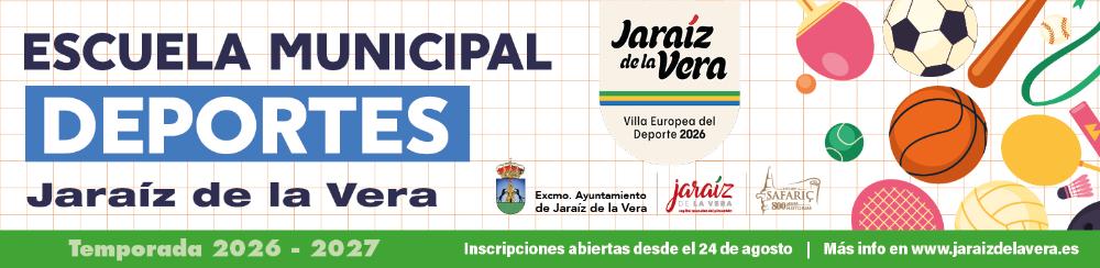 Escuela de deportes 2026- 2027